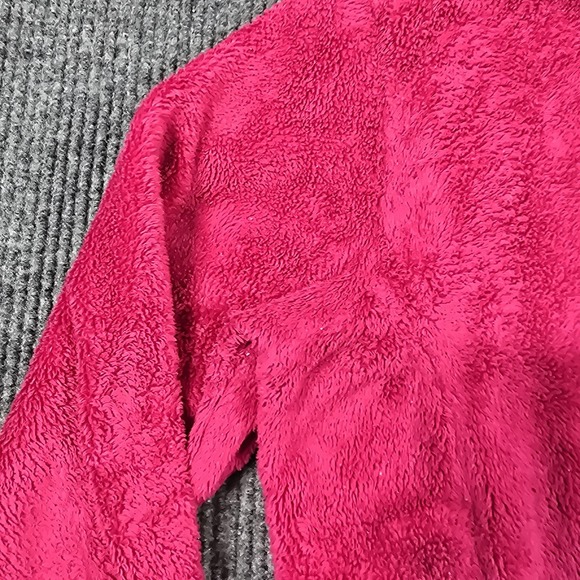 North Face Jacket Womens Large Pink Fleece Full Zip High Loft Softshell Outdoors - Picture 9 of 16